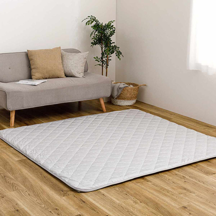 ラグラグパット接触冷感ピタ―ら185×185cm2畳