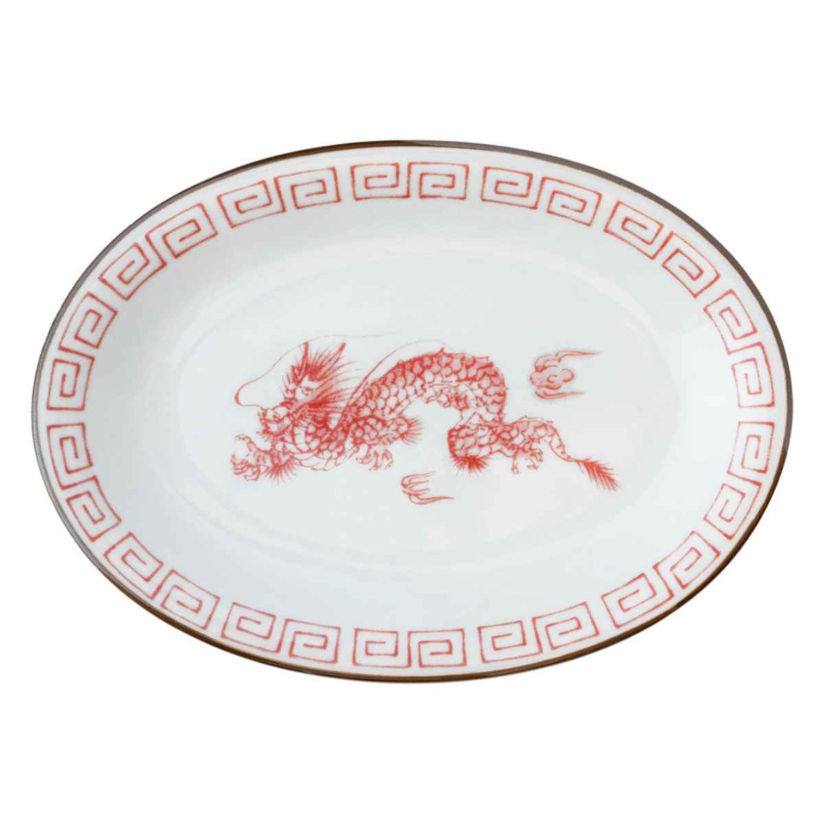 餃子皿 19.5cm レトロ中華 磁器 – ハウジー