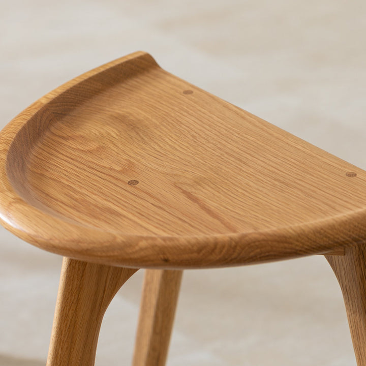 サイドテーブル高さ44cmオーク2台使用可能HALVE