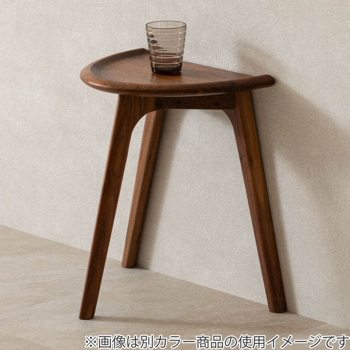 サイドテーブル高さ44cmオーク2台使用可能HALVE