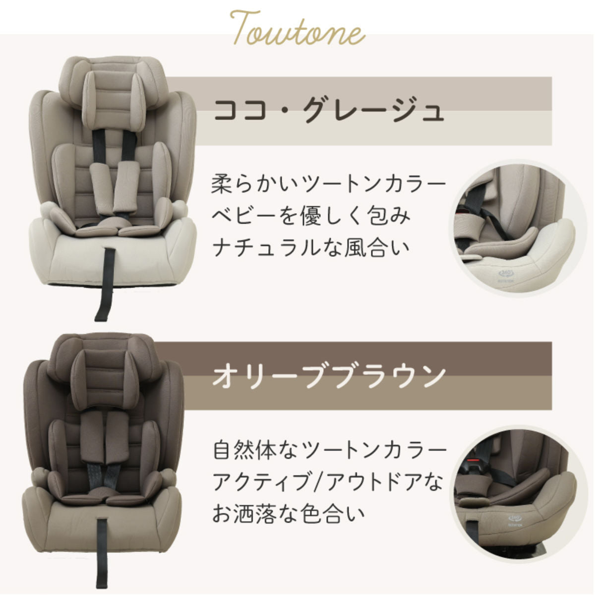 チャイルドシート ジュニアシート ISOFIX 身長 76cm～150cm – ハウジー