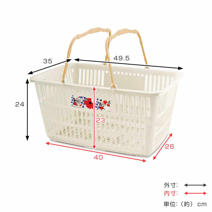 買い物かごリトルミイショッピング10バスケット