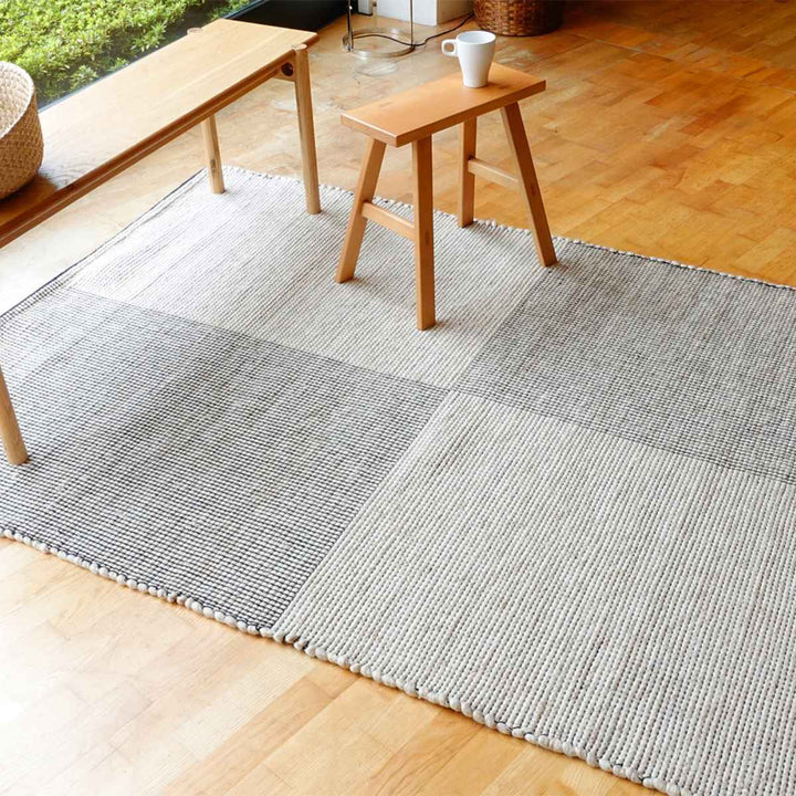 ラグキリムラグ手織りアールノALENO160×230cmホットカーペット対応