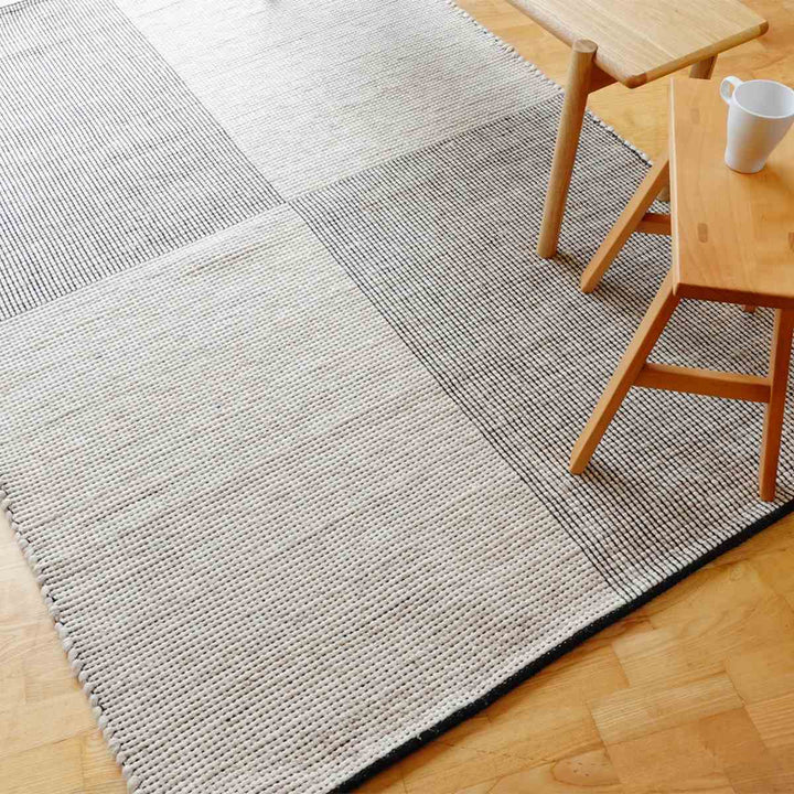 ラグキリムラグ手織りアールノALENO160×230cmホットカーペット対応