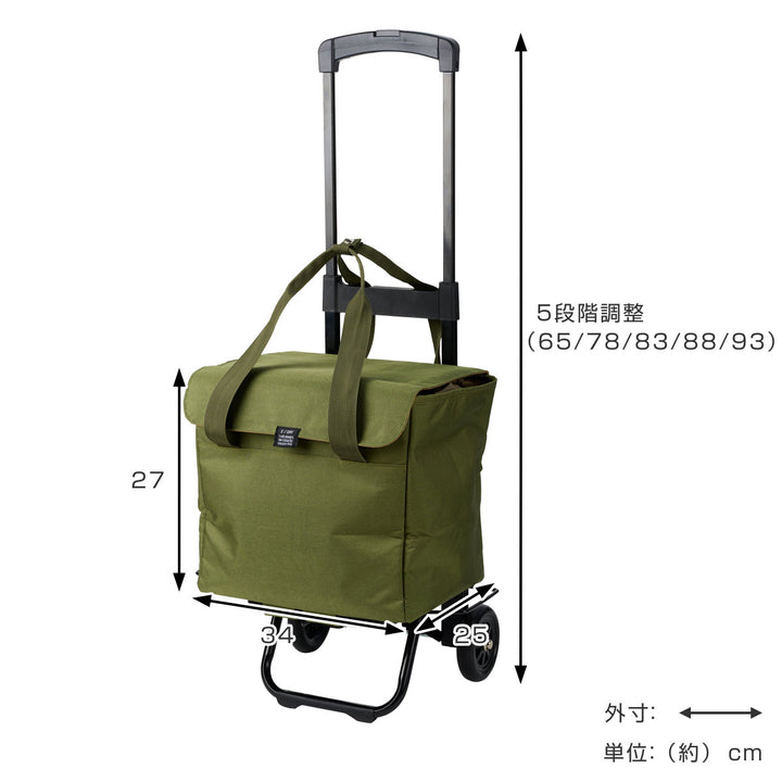 ショッピングカートcocoroマルチ4wayカート撥水