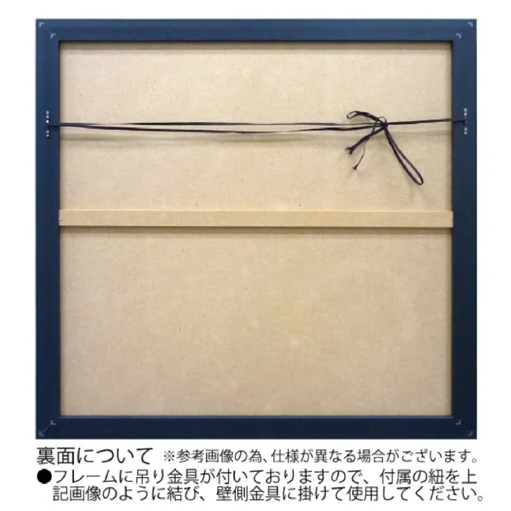 アートパネルオイルペイントアート『コメディアンドッグ』83×83cm