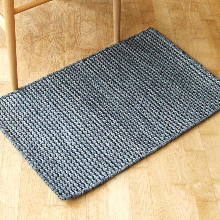 インテリアマットラグマット手織りヴェリーノVELINO50×80cmホットカーペット対応