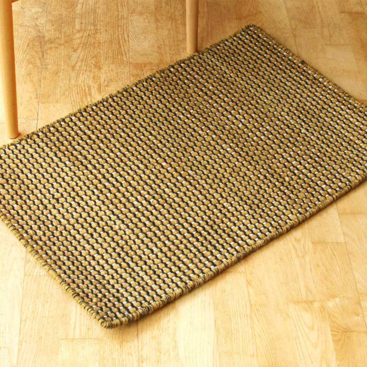 インテリアマットラグマット手織りヴェリーノVELINO50×80cmホットカーペット対応
