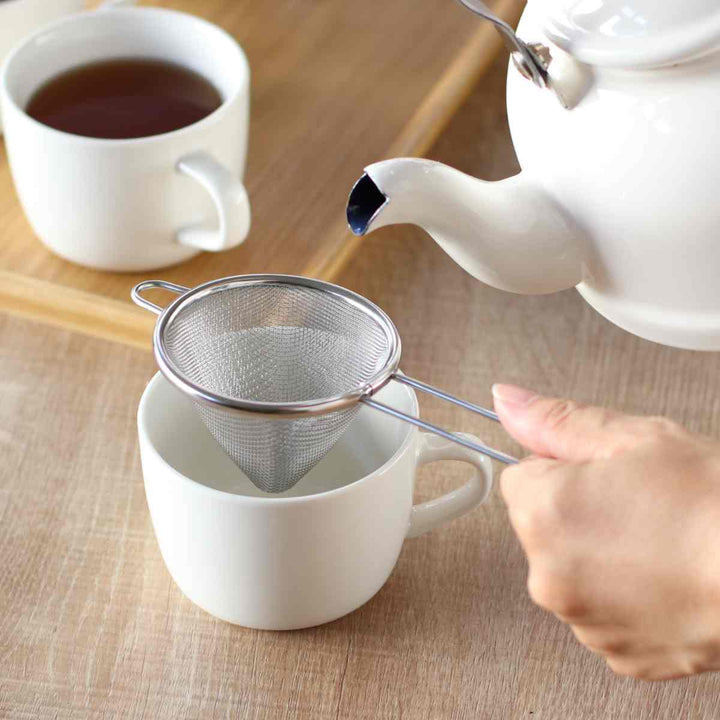 工房アイザワこもの100茶こし三角茶こし中