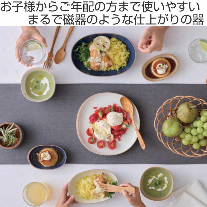 プレート23cmLオーバルscoosy