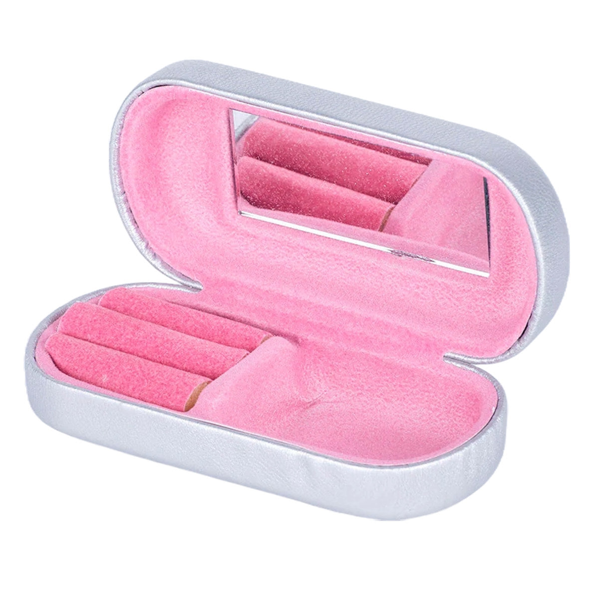 アクセサリーポーチ スヌーピー マルチケース コンパクトミラー 付き