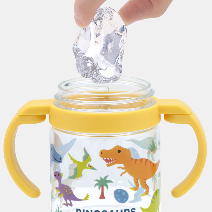 ベビーマグストローマグ取っ手折りたたみディノサウルス260ml