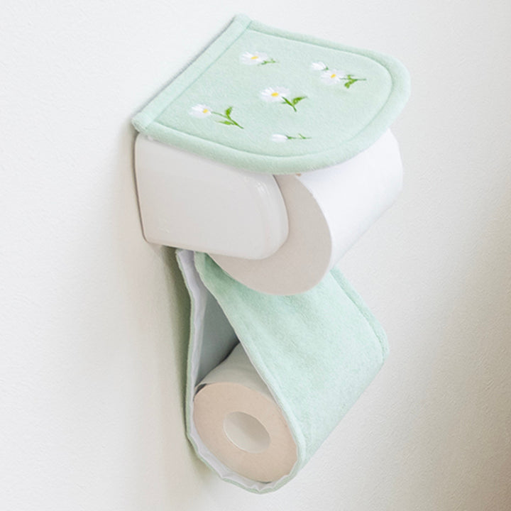 ペーパーホルダーカバーフルールブラン