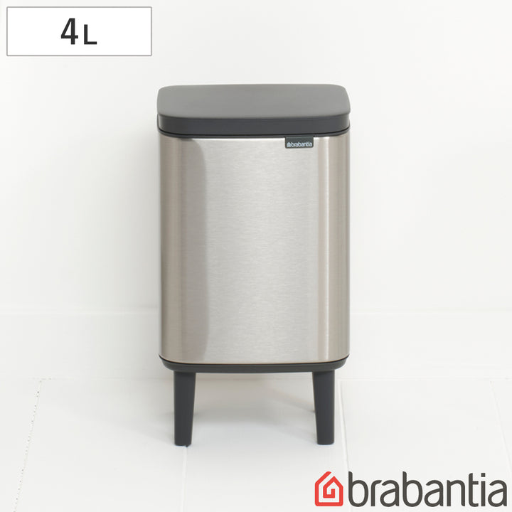 brabantiaゴミ箱4Lオープン式BoWasteBinHiFPPマット