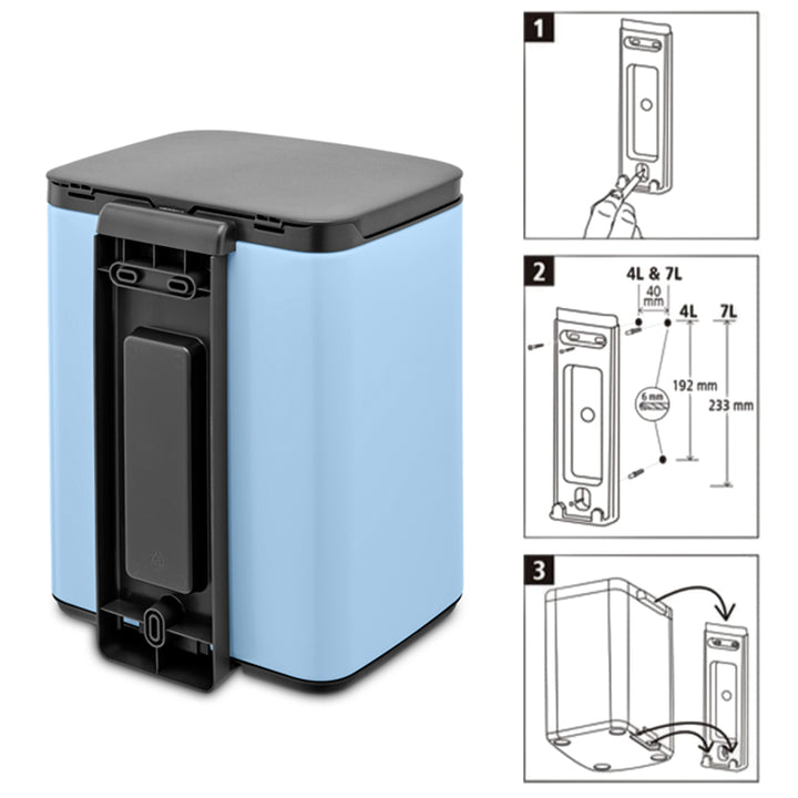 brabantiaゴミ箱7Lオープン式BoWasteBin