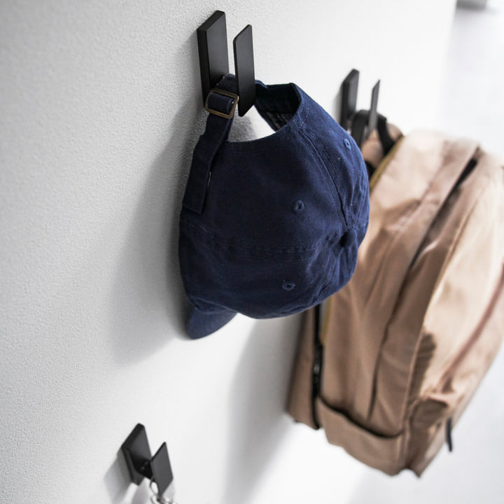 山崎実業towerウォールフックタワー3個組石こうボード壁対応