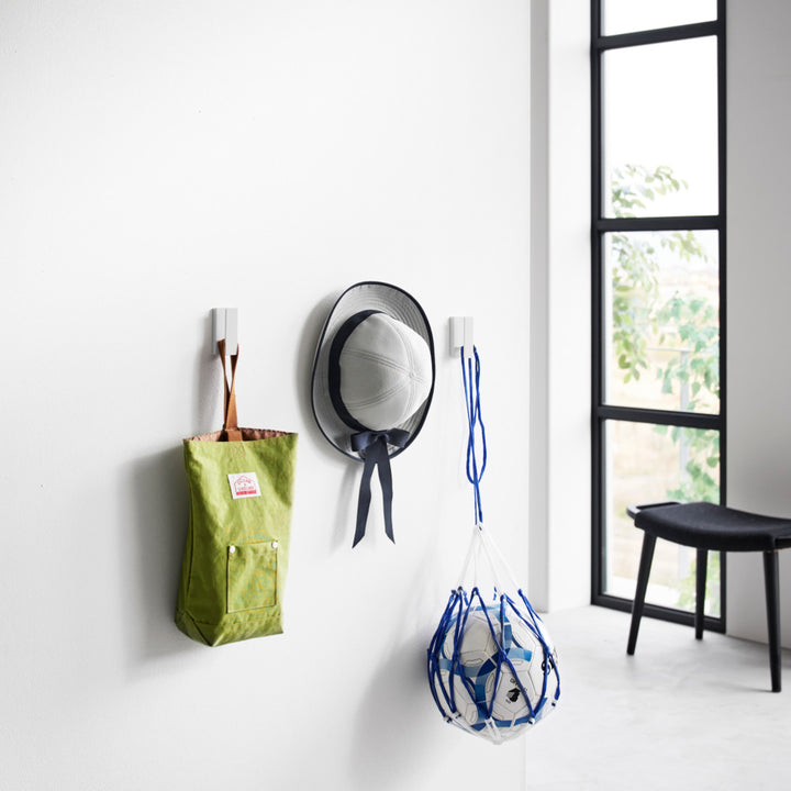 山崎実業towerウォールフックタワー3個組石こうボード壁対応