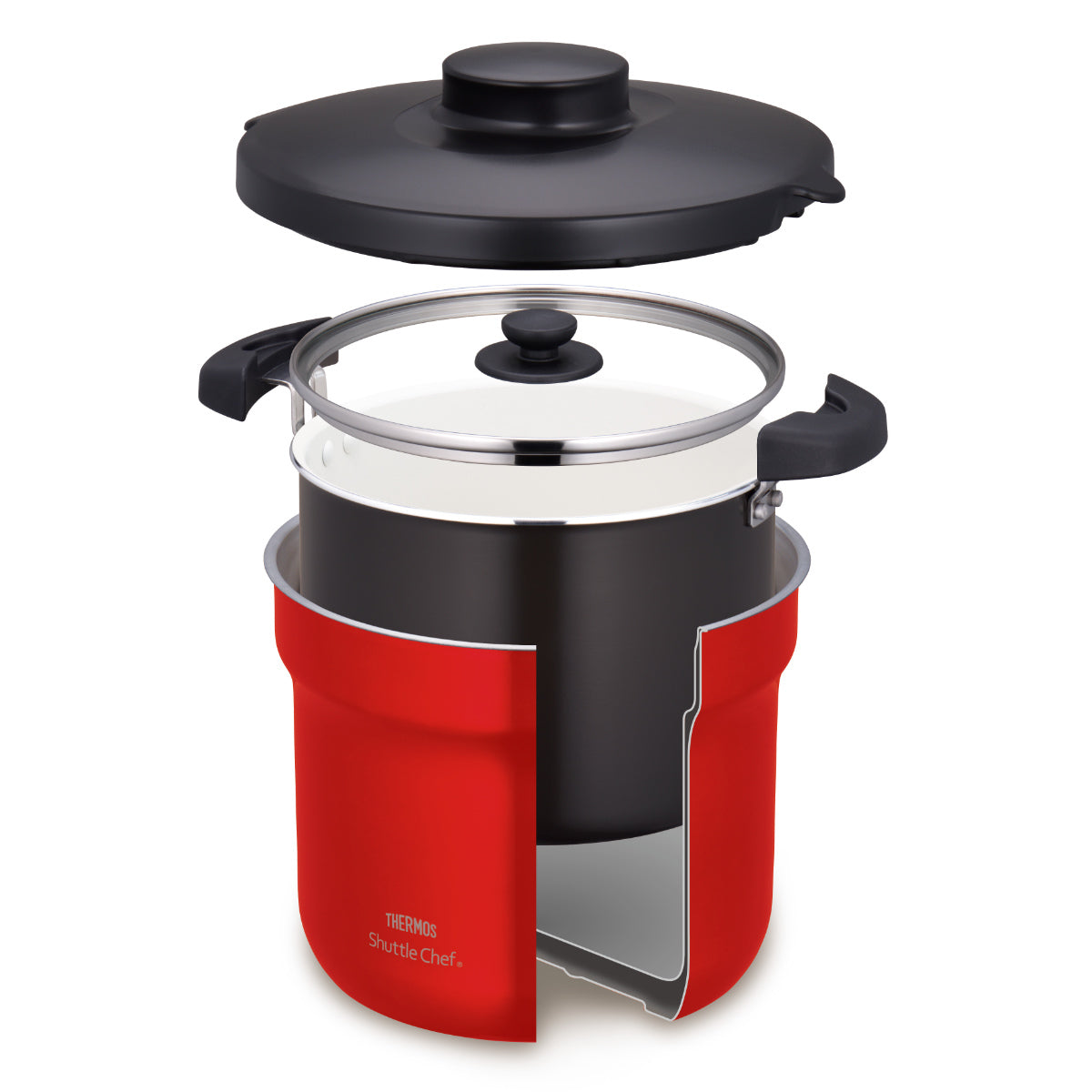 サーモス 真空保温調理器 4.3L IH対応 シャトルシェフ 保温調理鍋