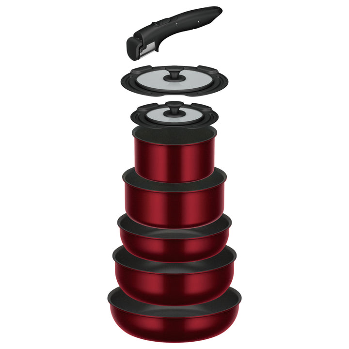 サーモス取っ手のとれるフライパン8点セットIH対応着脱ハンドル式食洗機対応KSD-8A