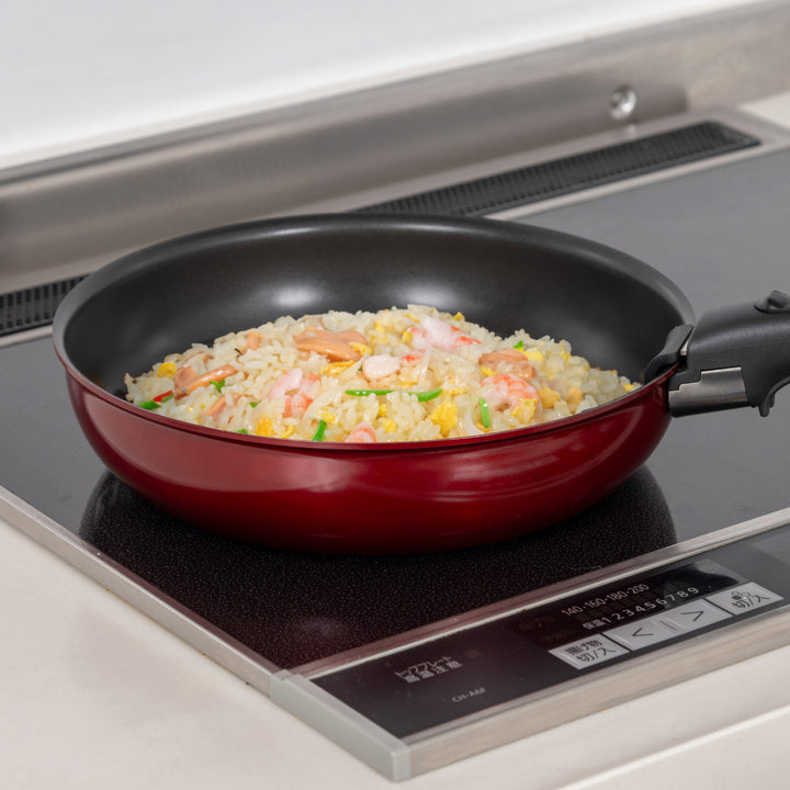 サーモス取っ手のとれるフライパン8点セットIH対応着脱ハンドル式食洗機対応KSD-8A