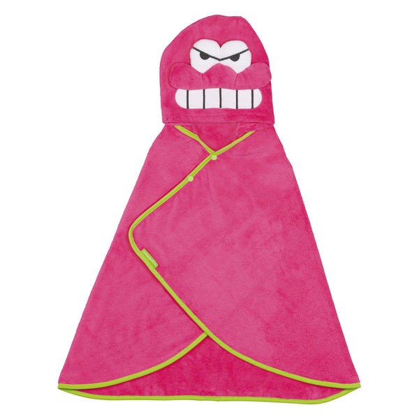 タオル吸水速乾フード付きバスポンチョワニ山さん