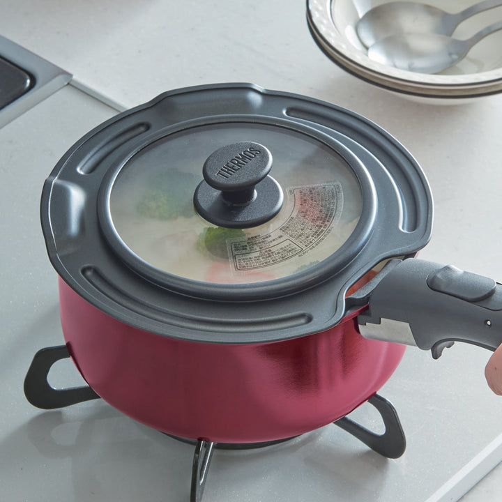 サーモス鍋蓋20cmデュラブルシリーズ取っ手のとれる鍋専用