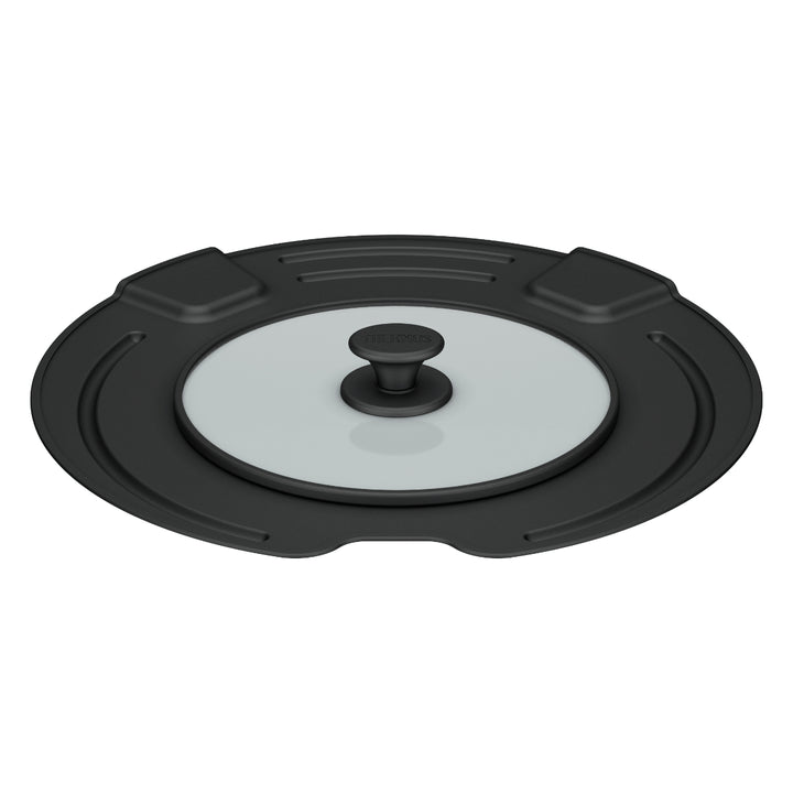 サーモスフライパン蓋26～28cmデュラブルシリーズ取っ手のとれる鍋専用