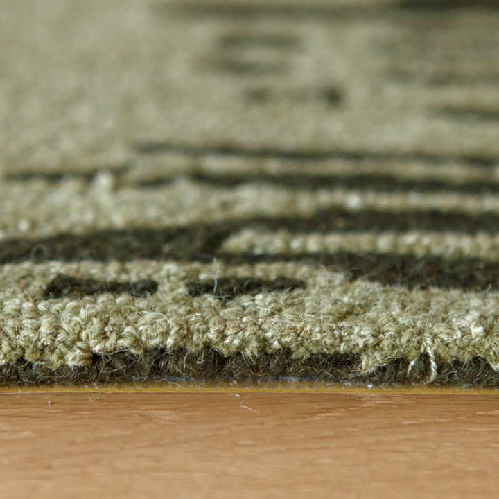 ラグ手織りイカットIKATO140×200cmホットカーペット対応