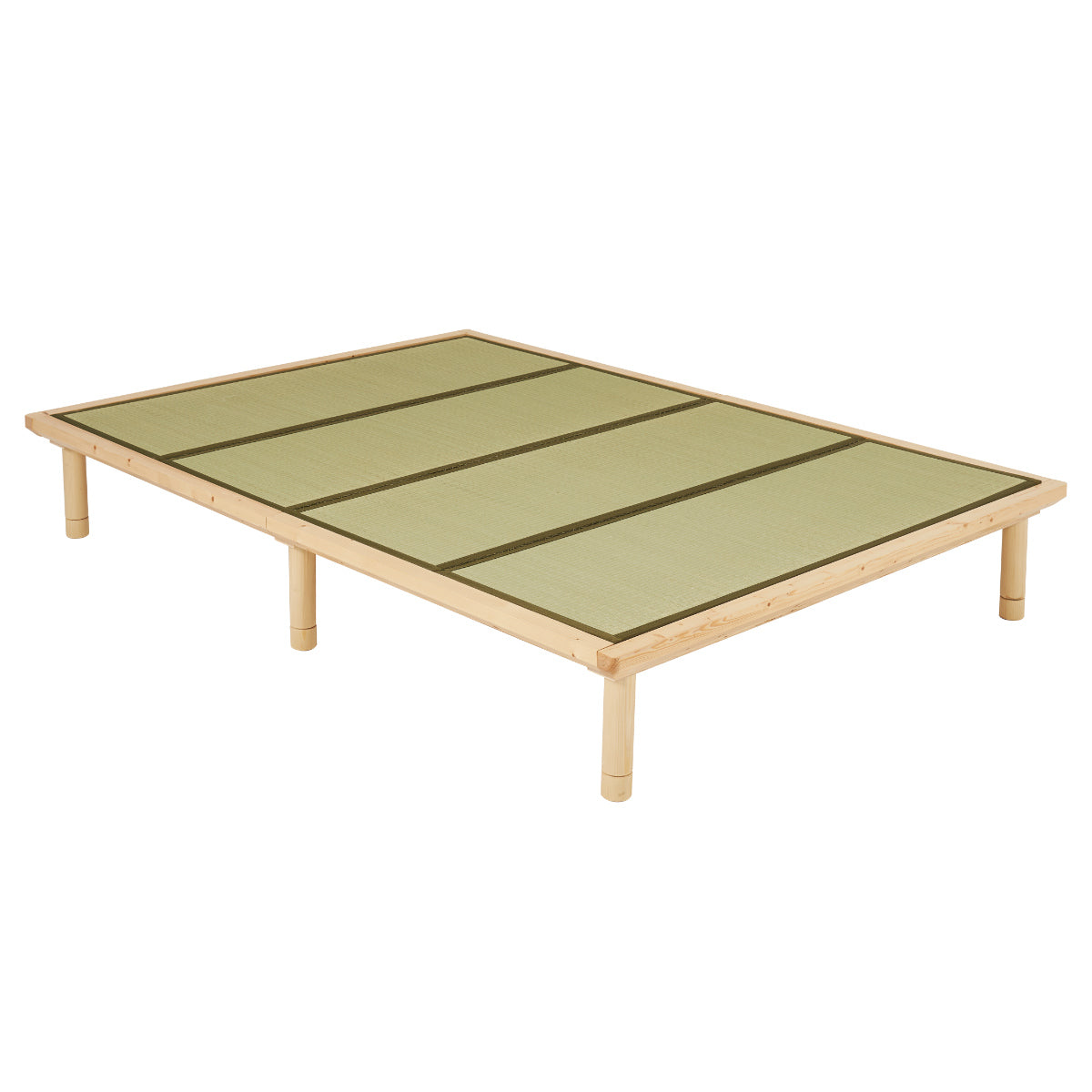 畳ベッド ダブル すのこ 畳マットレス 天然い草 高さ3段階 – ハウジー