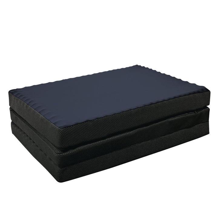 ウレタンマットレスダブル三つ折り体圧分散圧縮梱包SleepingGear日本製