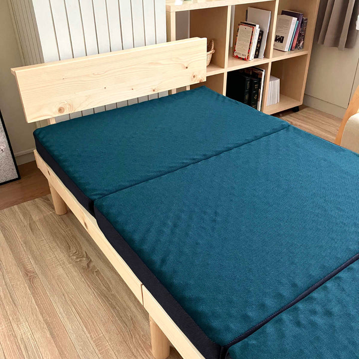 ロマンスゼロプラスシングル体圧分散三つ折り日本製