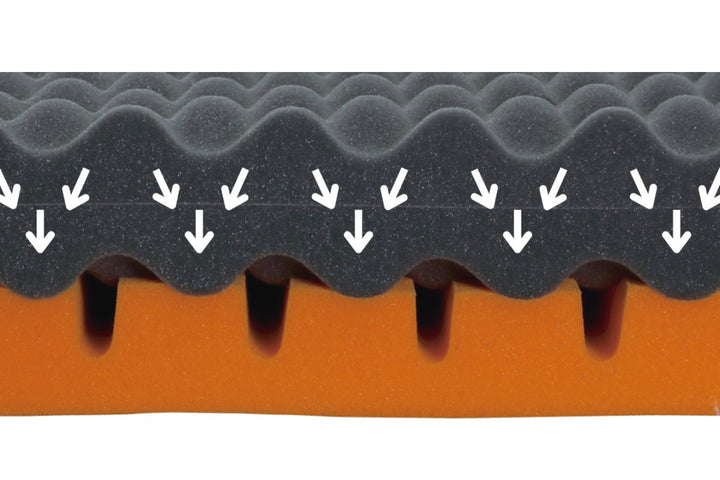 ロマンスゼロプラスシングル体圧分散三つ折り日本製