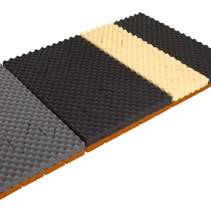 ロマンスゼロプラスシングル体圧分散三つ折り日本製