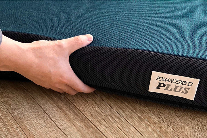 ロマンスゼロプラスセミダブル体圧分散三つ折り日本製