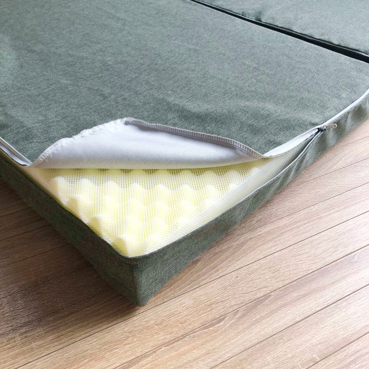 ロマンスエコーマットレスセミダブル厚さ9cm硬め日本製