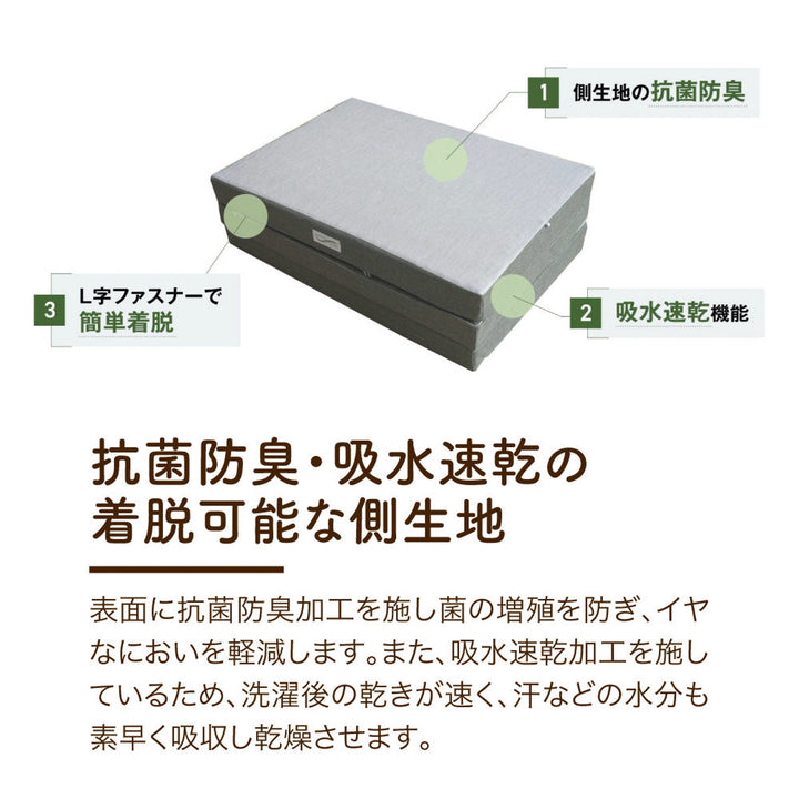 ロマンスエコープラスマットレスダブル厚さ11cm硬め日本製