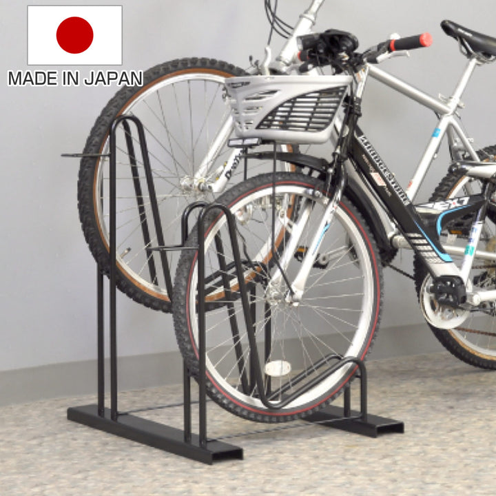 自転車ラック2台用スタンド不要