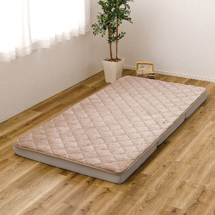 敷きパッド単品シングルメレンゲタッチズレない敷きパッドピターら