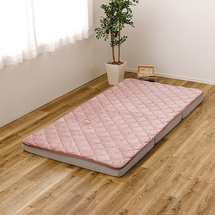 敷きパッド単品シングルメレンゲタッチズレない敷きパッドピターら