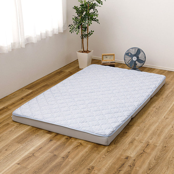 敷きパッド単品セミダブル接触冷感ズレない敷きパッドピターら