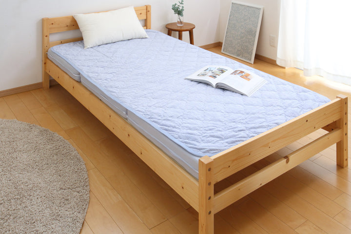 敷きパッド単品セミダブル接触冷感ズレない敷きパッドピターら