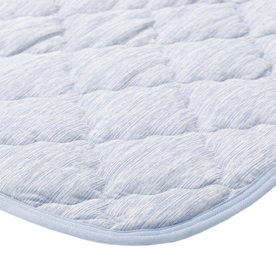 敷きパッド単品 ダブル 接触冷感 ズレない敷きパッド ピターら