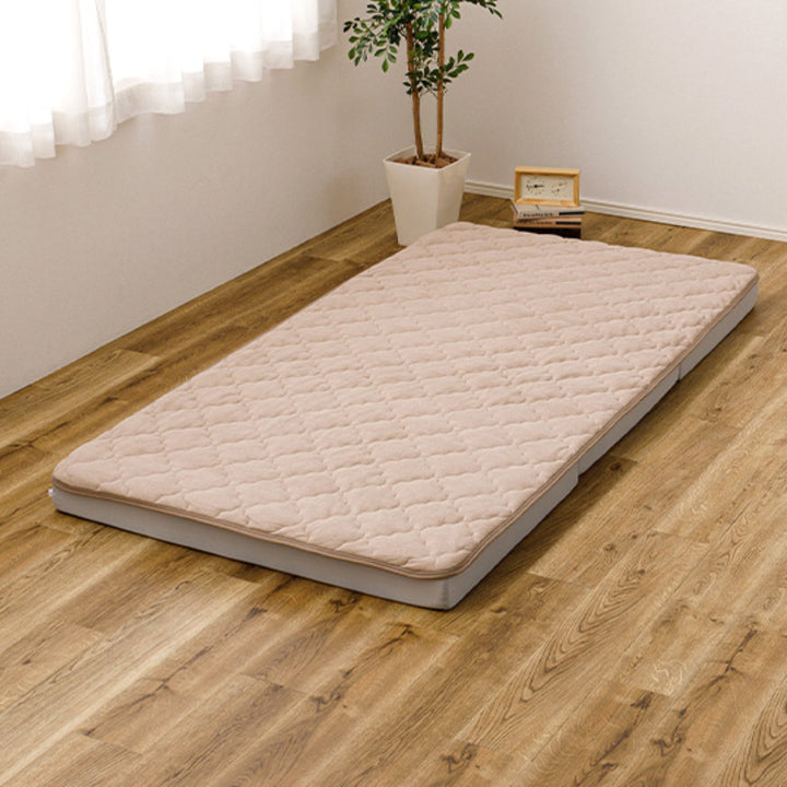 敷きパッド単品シングルコットンパイルズレない敷きパッドピターら