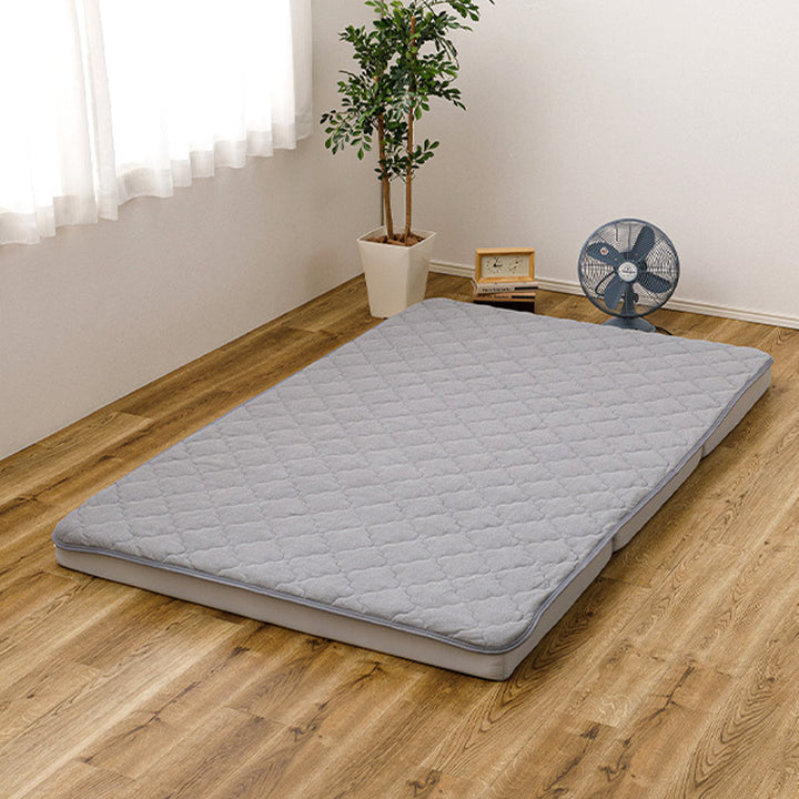 敷きパッド単品セミダブルコットンパイルズレない敷きパッドピターら