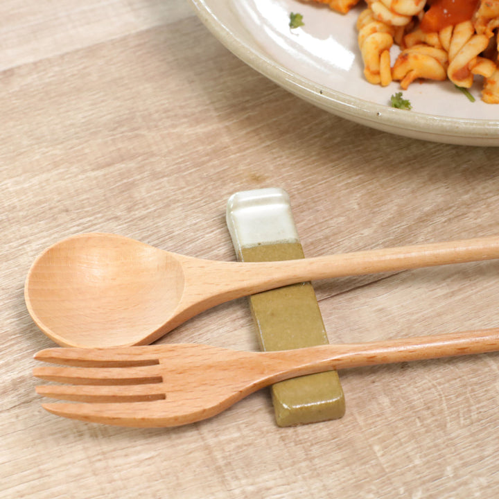 カトラリーレスト8.5cmミョルクストーンウェア