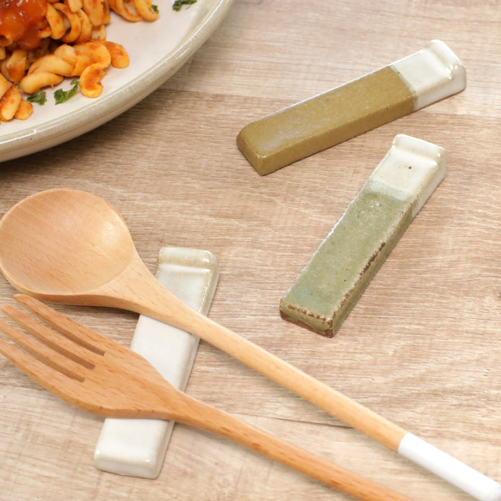 カトラリーレスト8.5cmミョルクストーンウェア