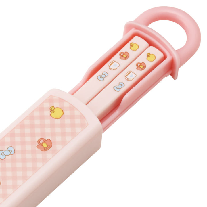 箸箱セット抗菌食洗機対応箸箱セットキティビックリボン