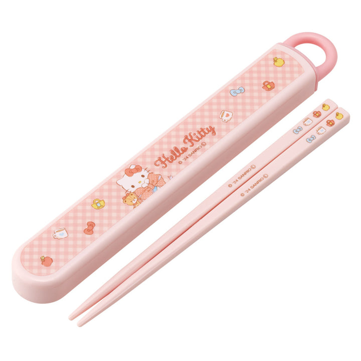 箸箱セット抗菌食洗機対応箸箱セットキティビックリボン