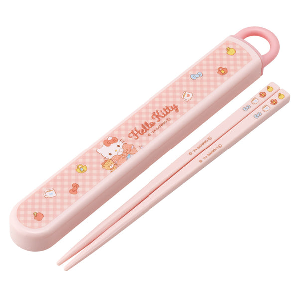 箸箱セット抗菌食洗機対応箸箱セットキティビックリボン