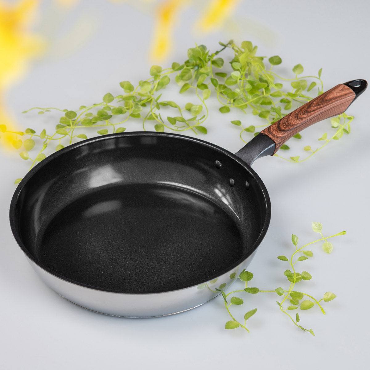 フライパン 28cm 深型 IH対応 セラミックコート メセラゼロ いため鍋